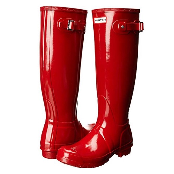 Hunter Shoes - Hunter Original Tall Glossy Rain boot, 6